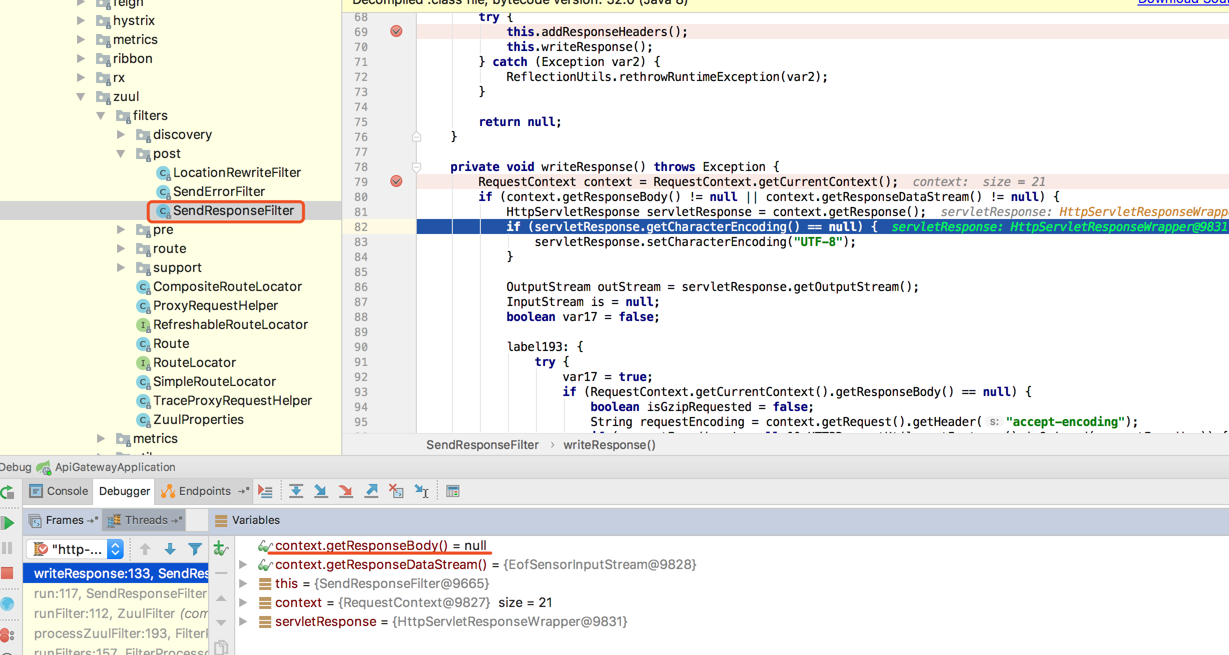 Zuul Service cant get the responseBody · Issue #2993 · spring-cloud ...