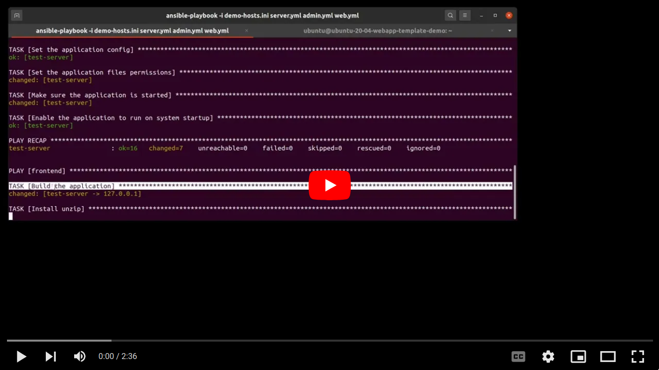 Deployment 2m demo