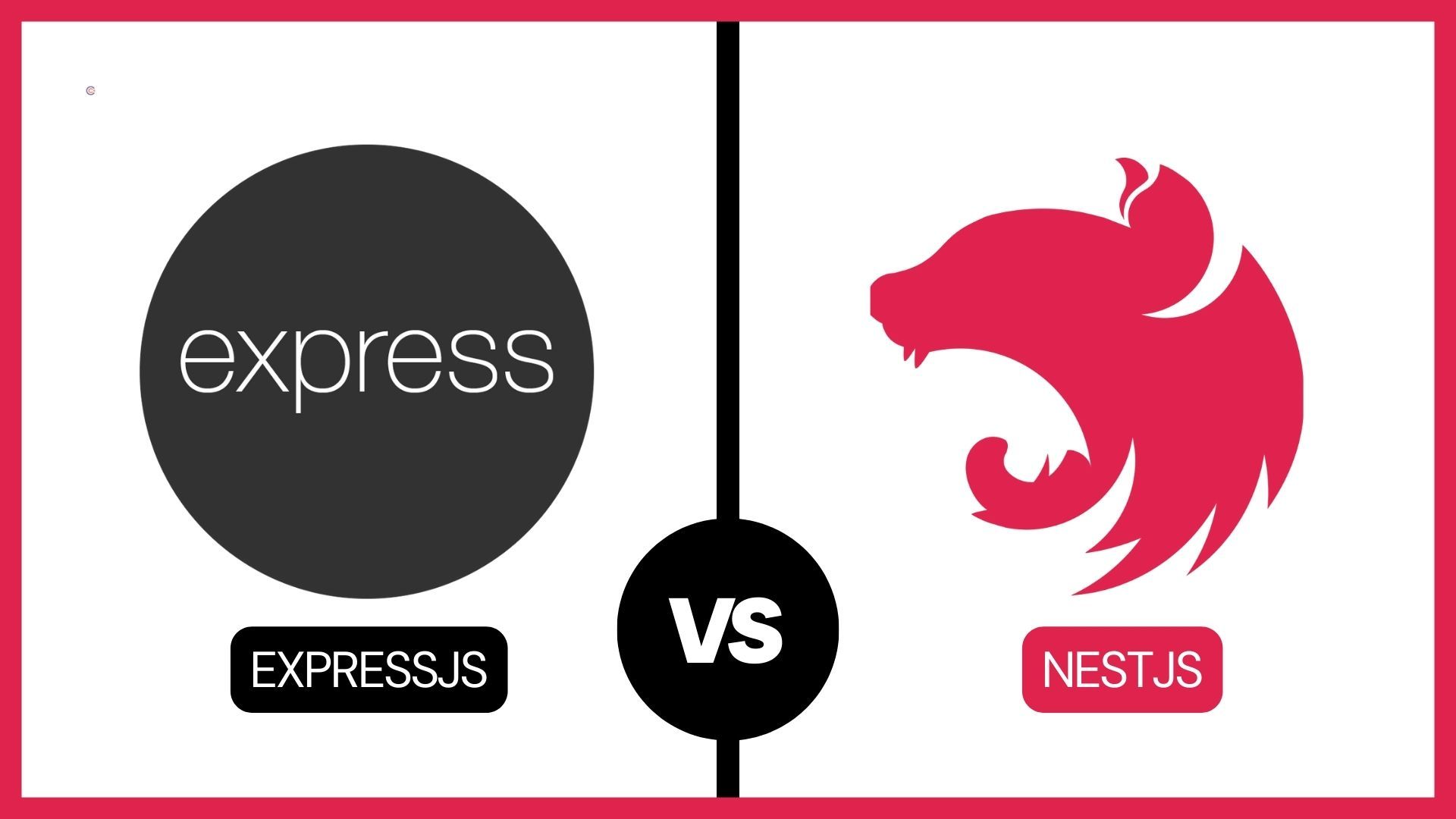 Architecture comparison between unopinionated Express and structured NestJS