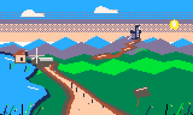 Step 1, 4× of Winding road to the castle