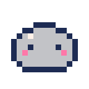 Final logo, 8× of Pebbly, the mascot