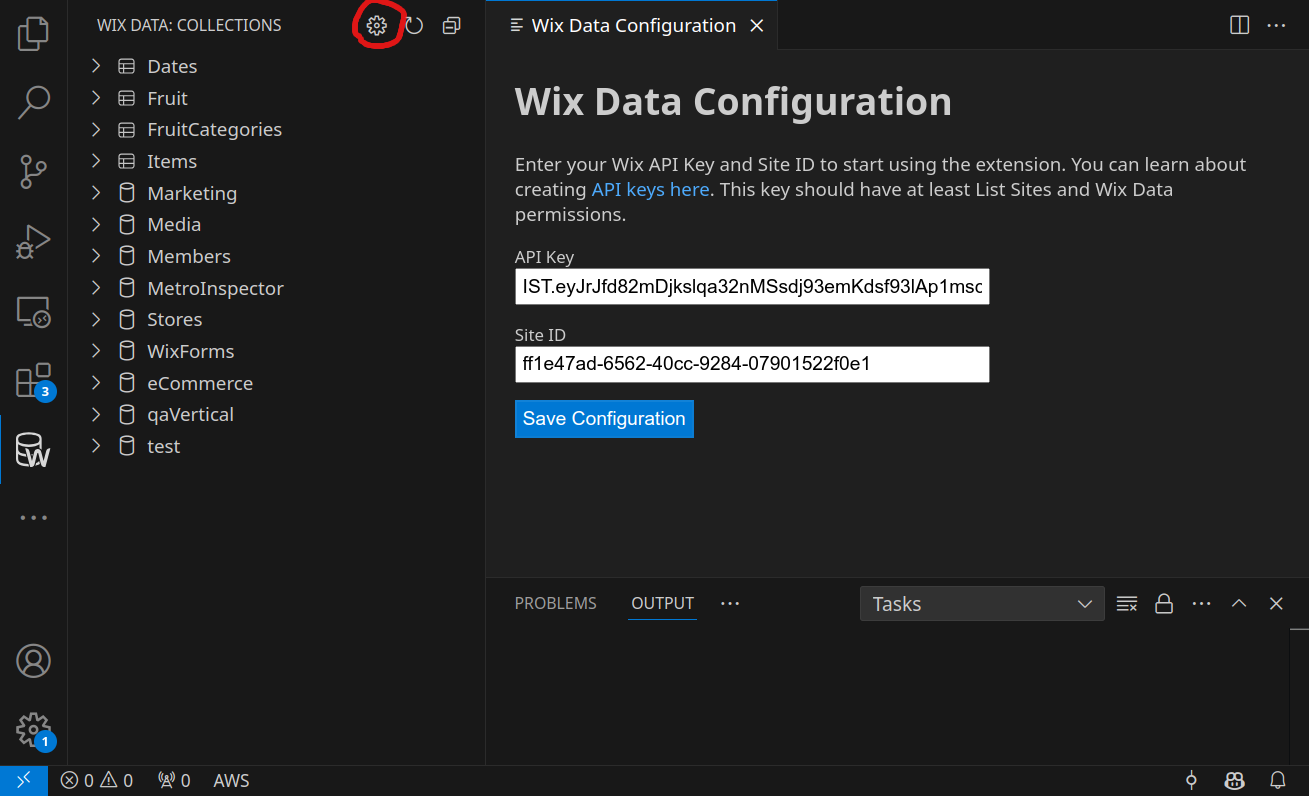 Configure Wix Data View