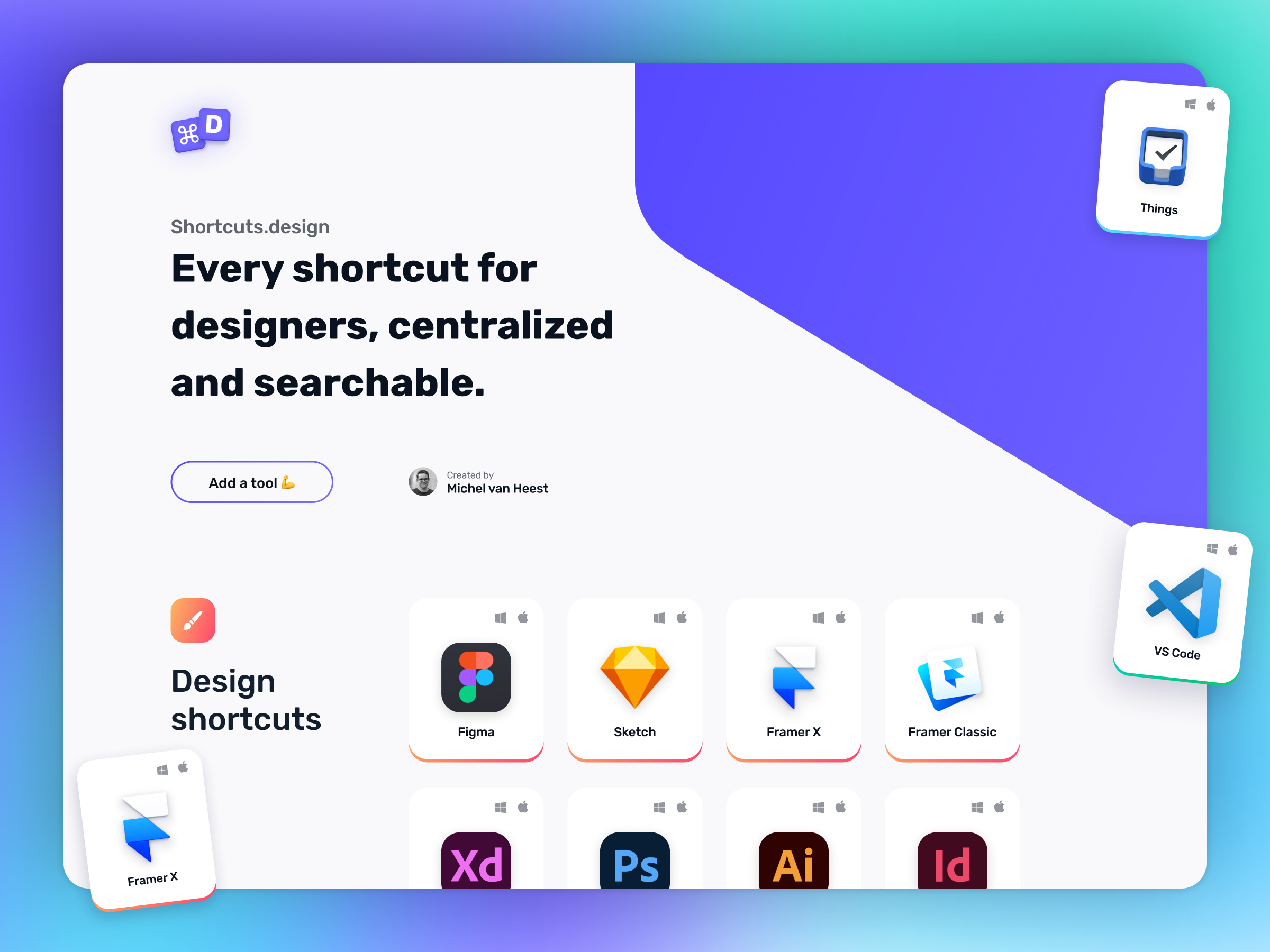 Shortcuts.design V2.0