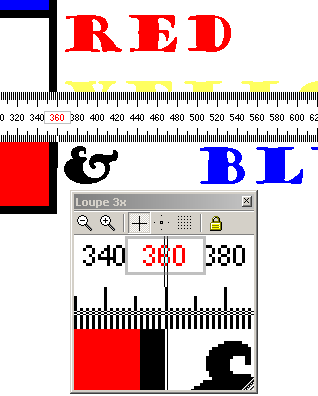 Ruler and Loupe