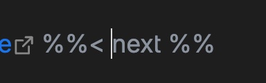 Cursor placed at the start of the note text after selecting it