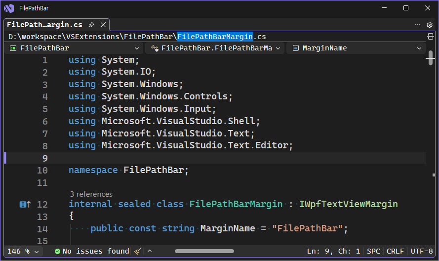 FilePathBar screenshot