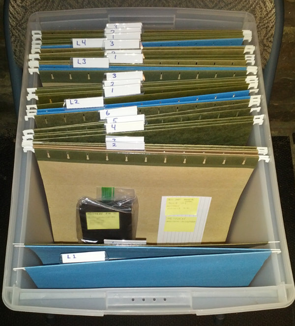 Picture of media storage file box