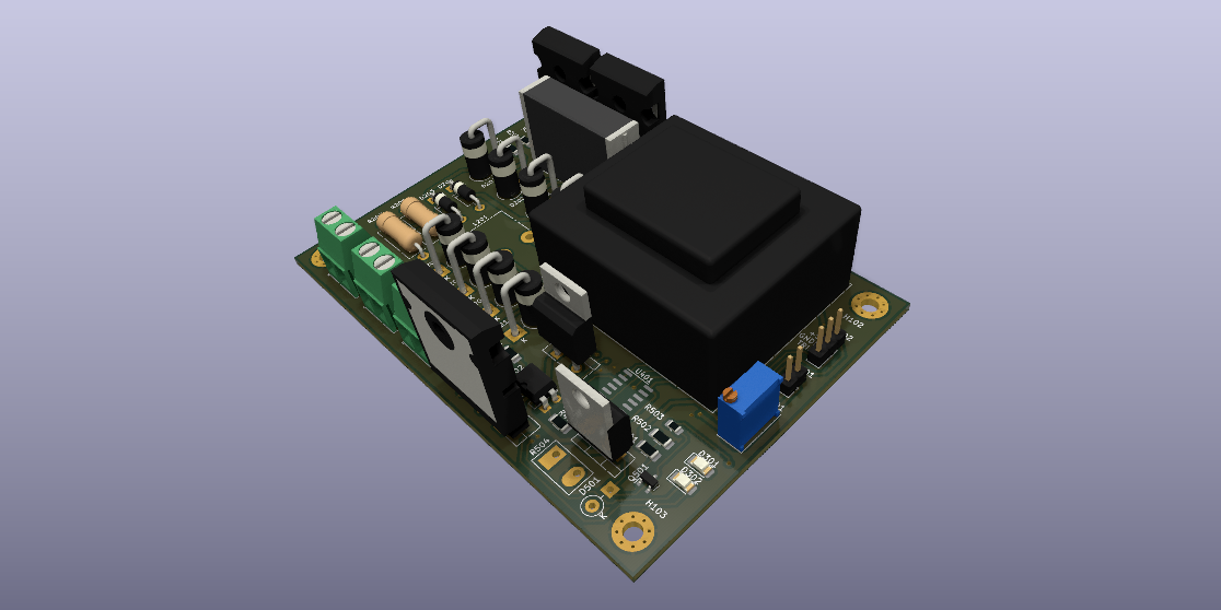 Solenoid kicker board, from the project README