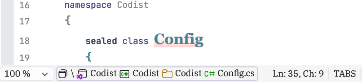 File Browser Margin