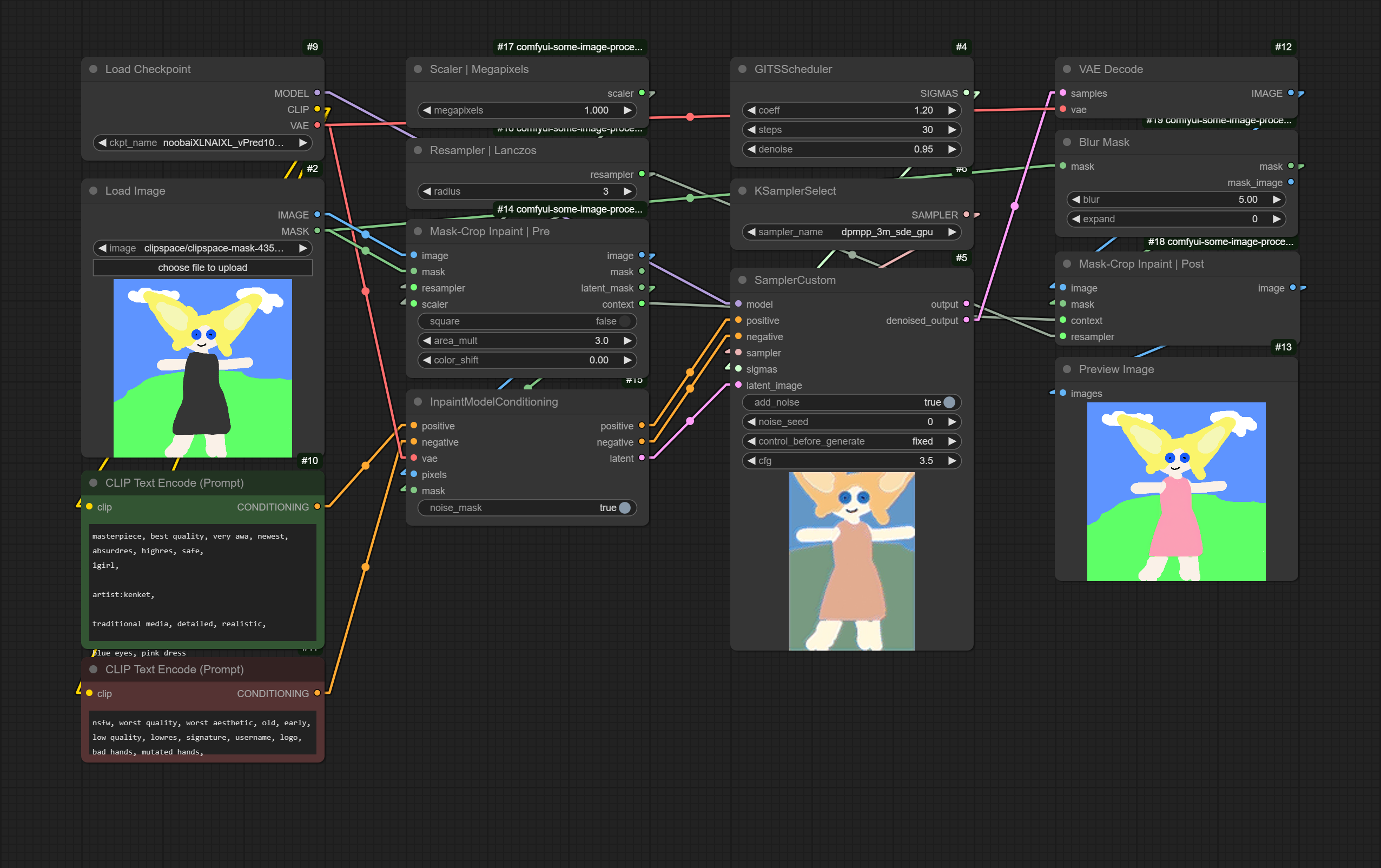 Detailing example.