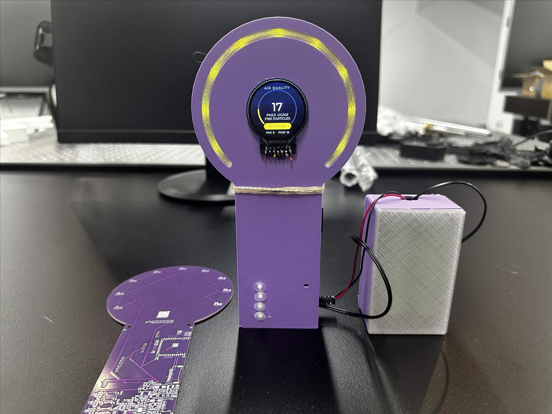 Aqi monitor, from the project README