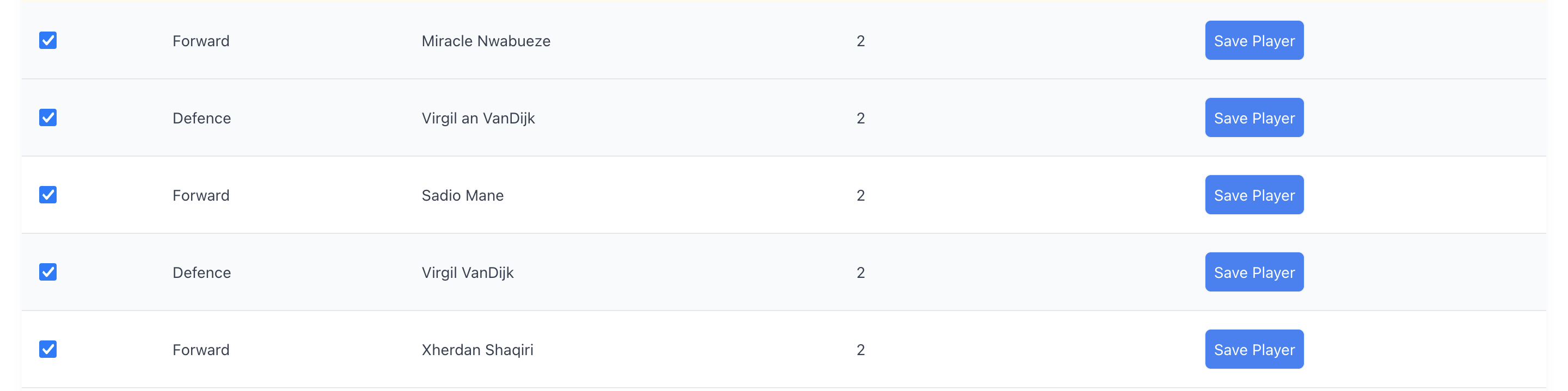 react-tailwind-table Table Body