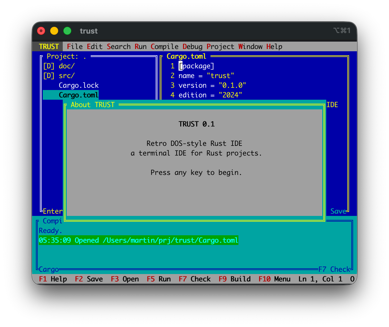 TRUST project in TRUST