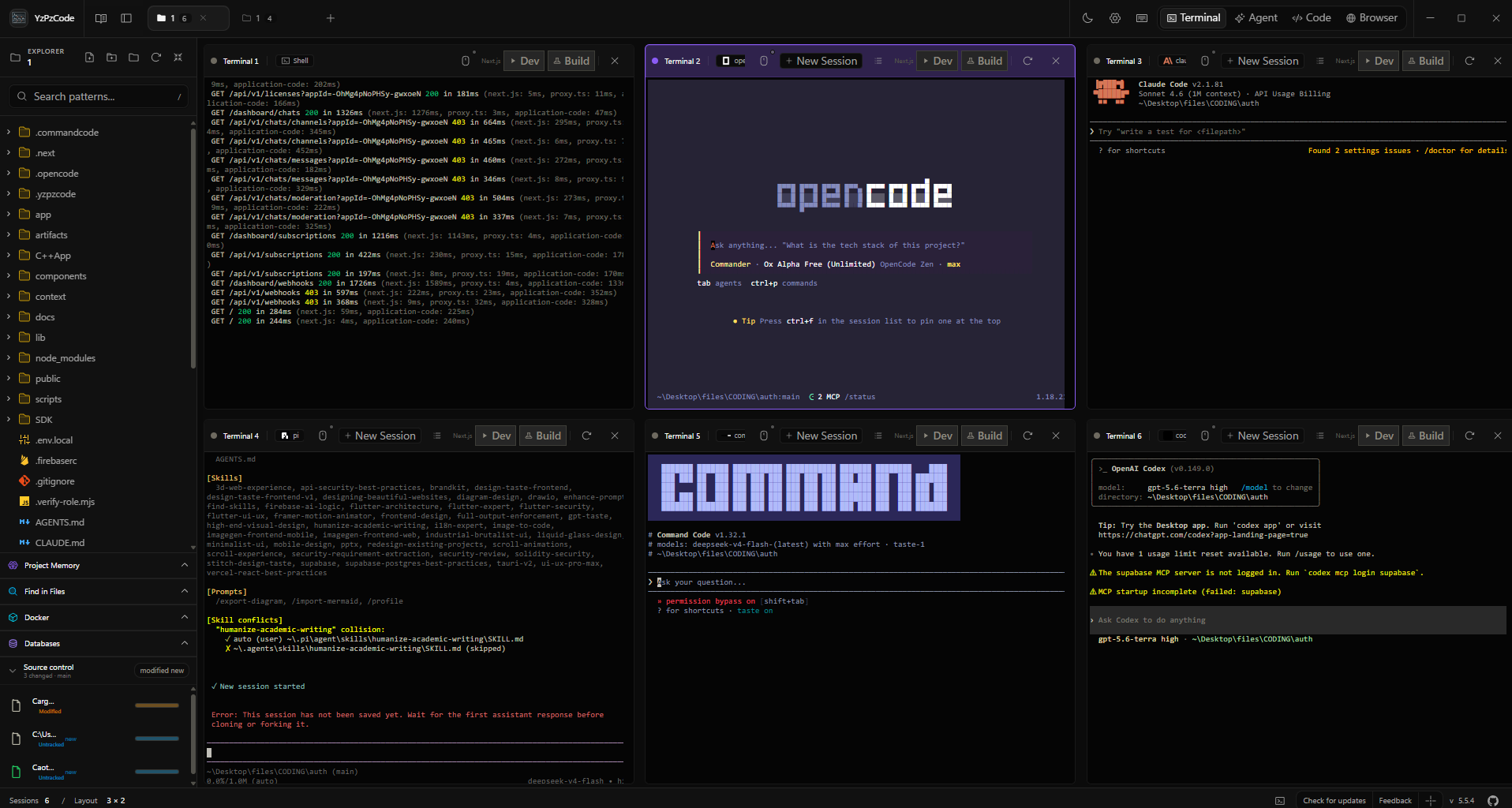 YzPzCode Workspace