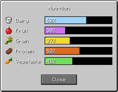 Nutrition GUI