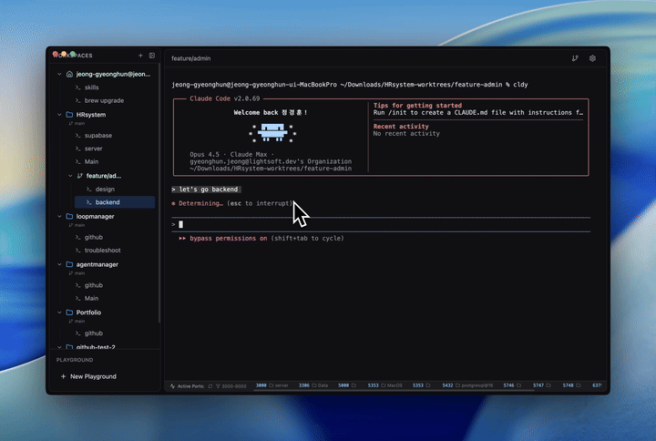 CLI Manager Demo
