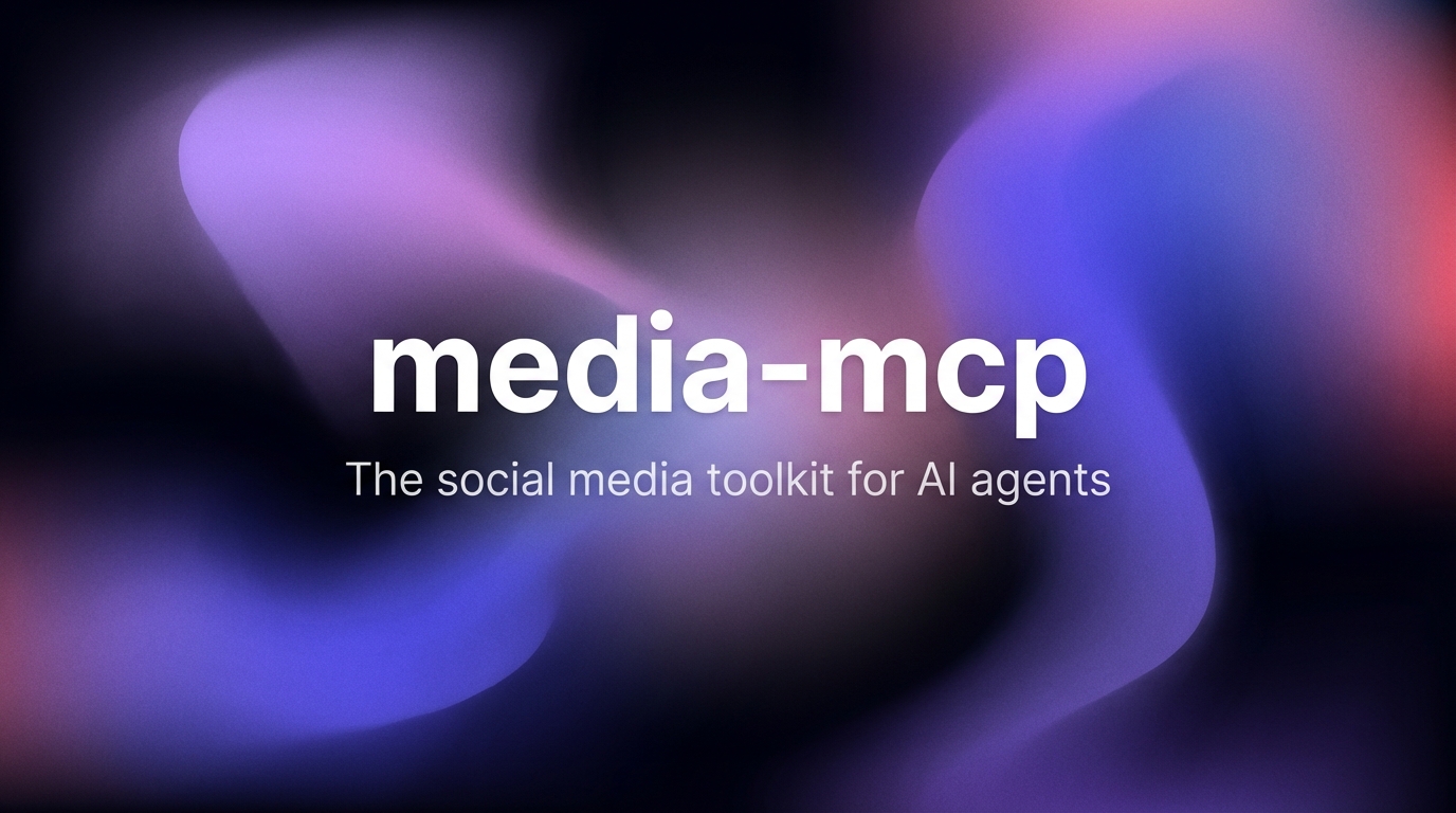 media-mcp — Social media at your fingertips, from your terminal