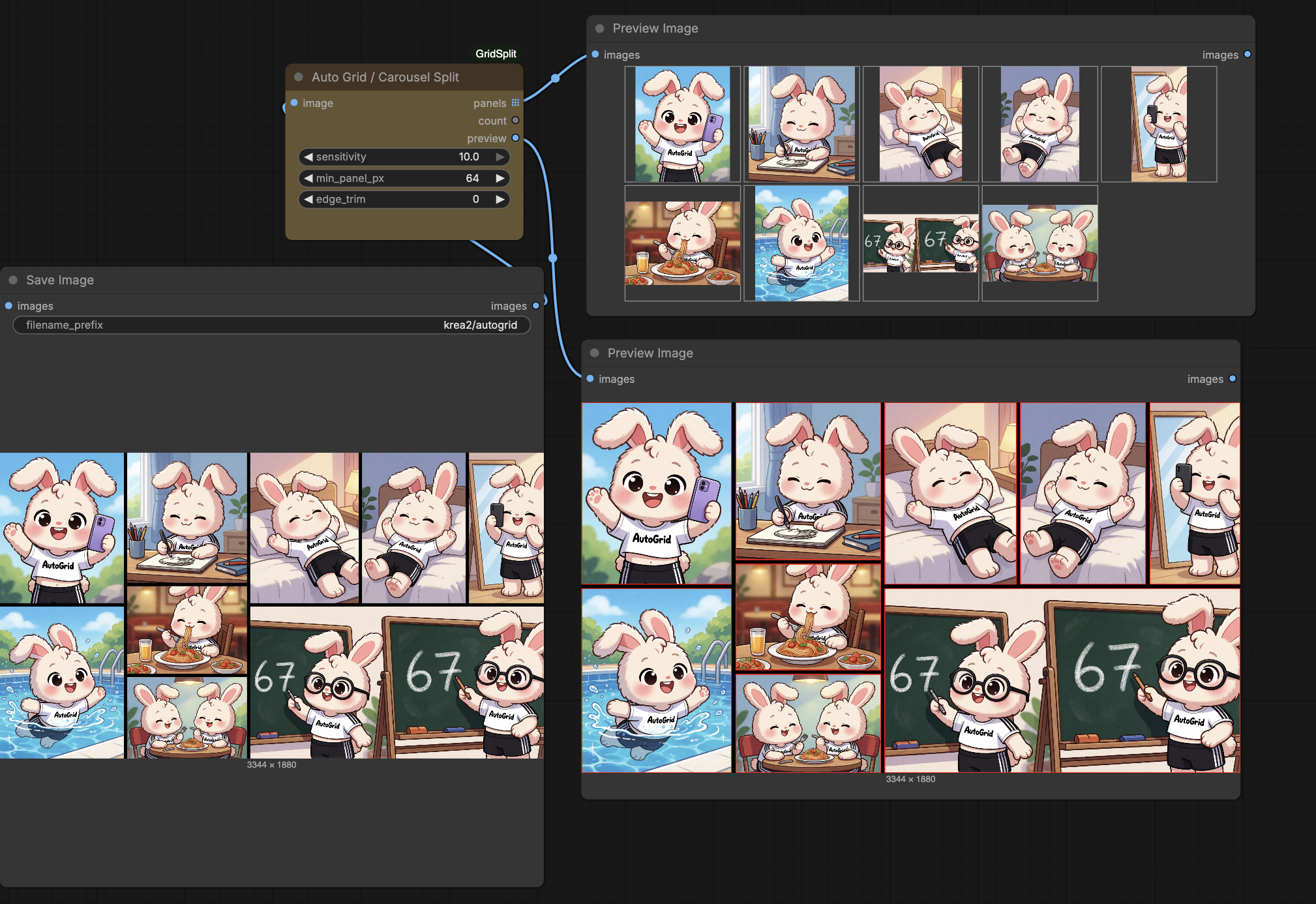 Irregular collage split into 10 panels