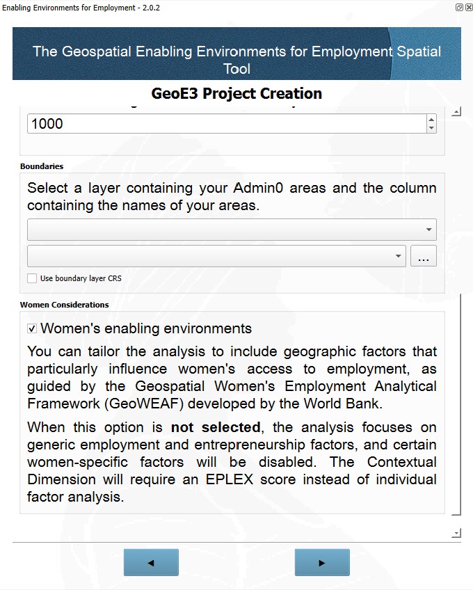 New GeoE3 Project