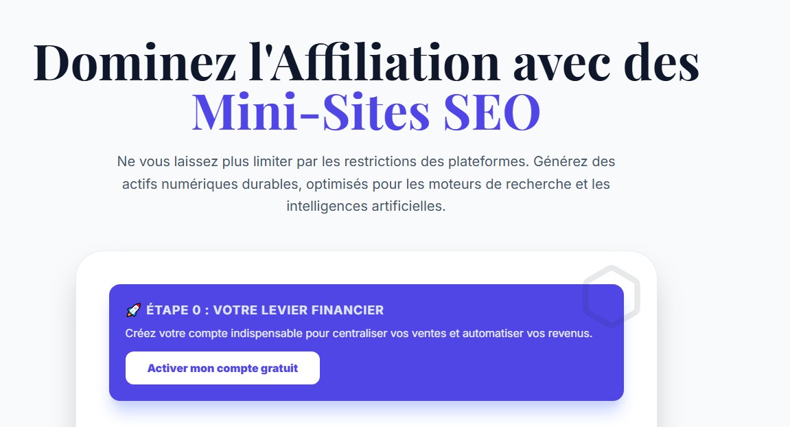Les affiliés qui convertissent avec SIO Infinite
