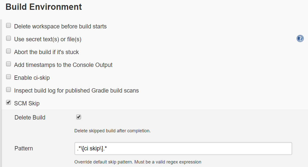 Job Configuration