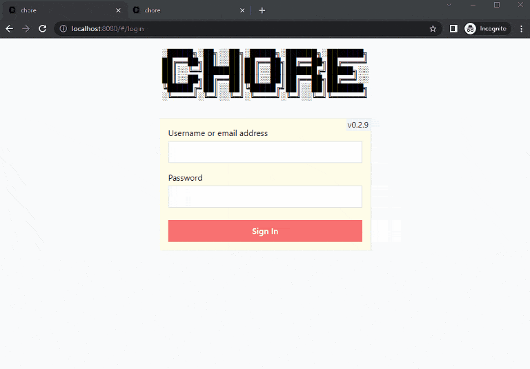 chore