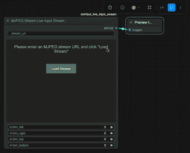 MJPEG Stream Live Input Stream
