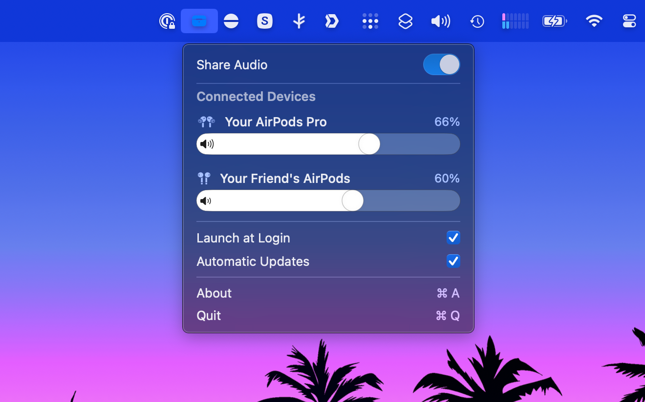 PairPods screenshot