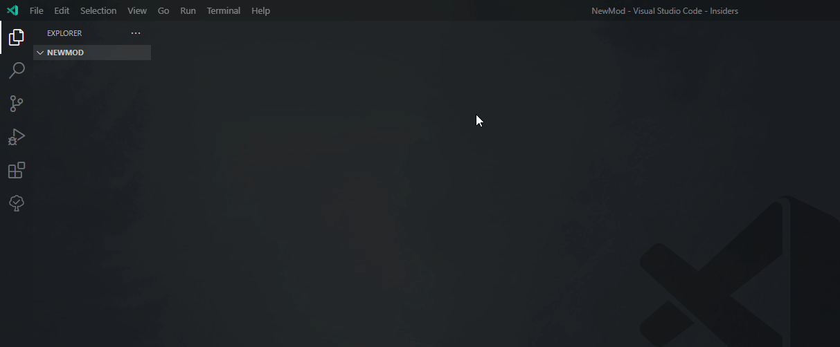 Project generation command