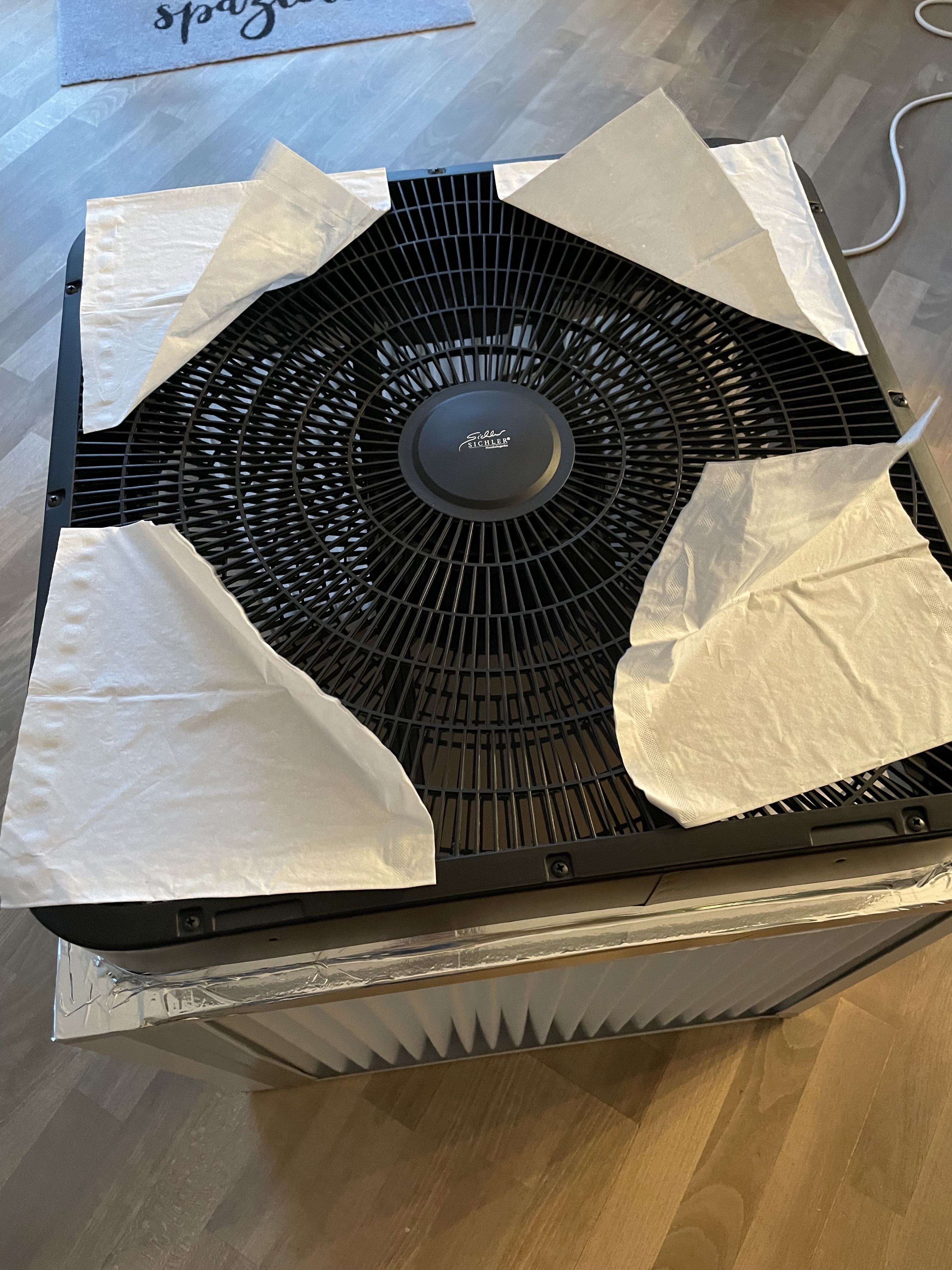 Airflow without fan shroud