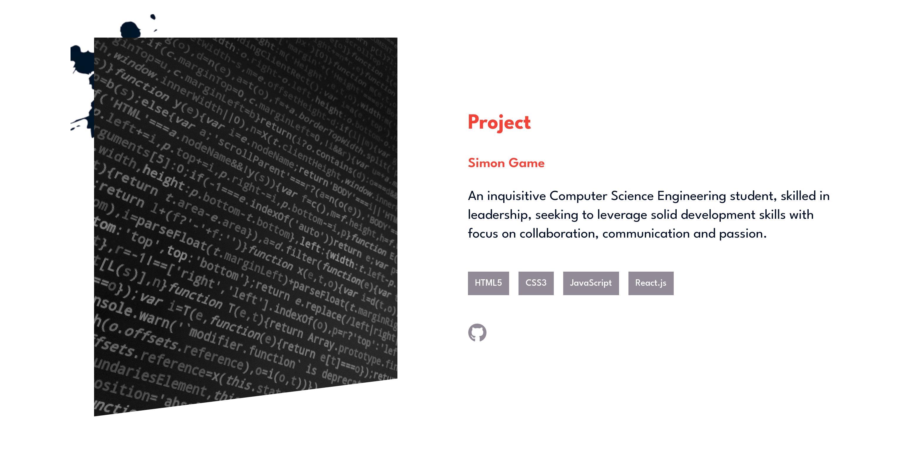 Projects Section