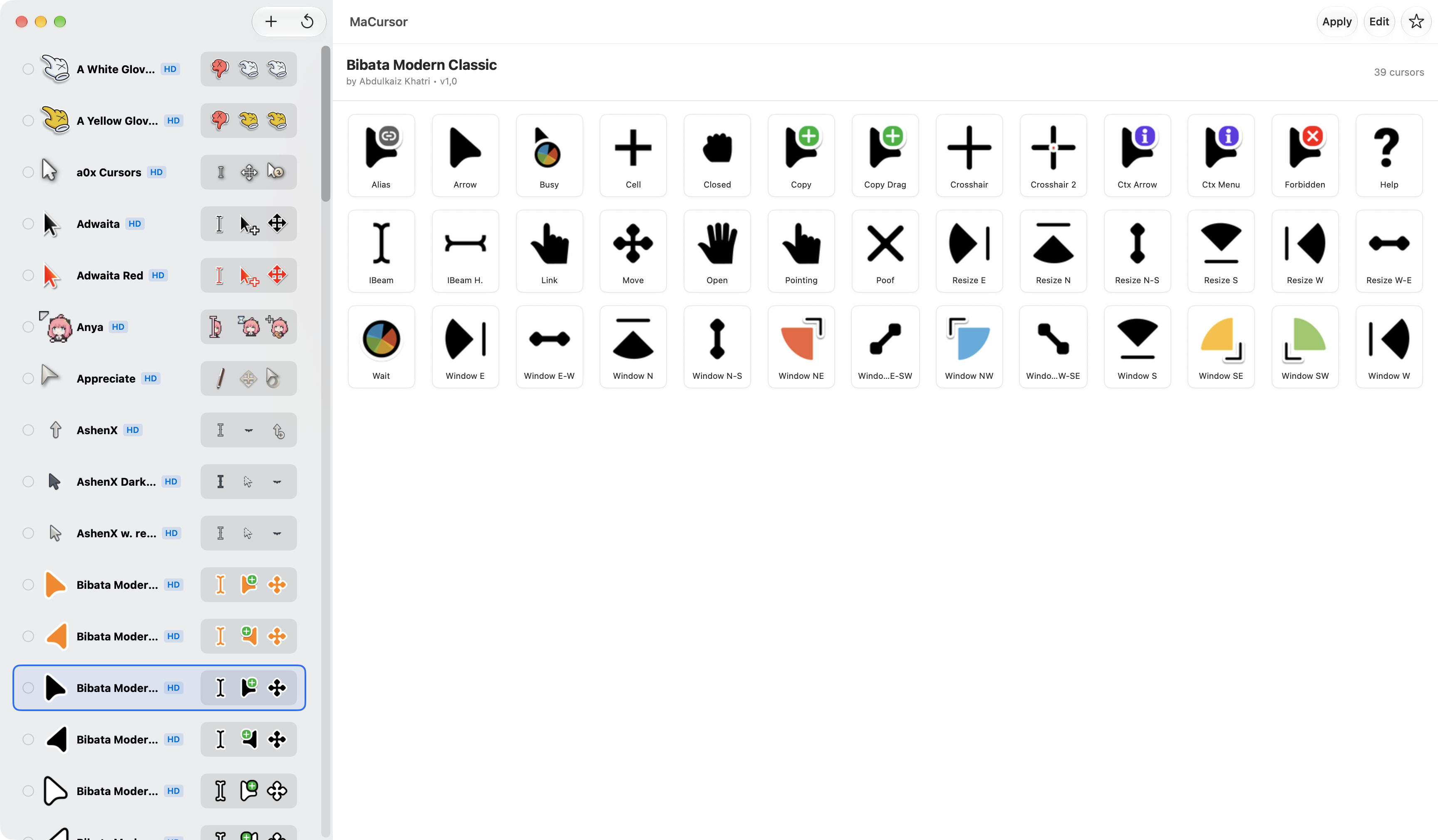 MaCursor screenshot 1