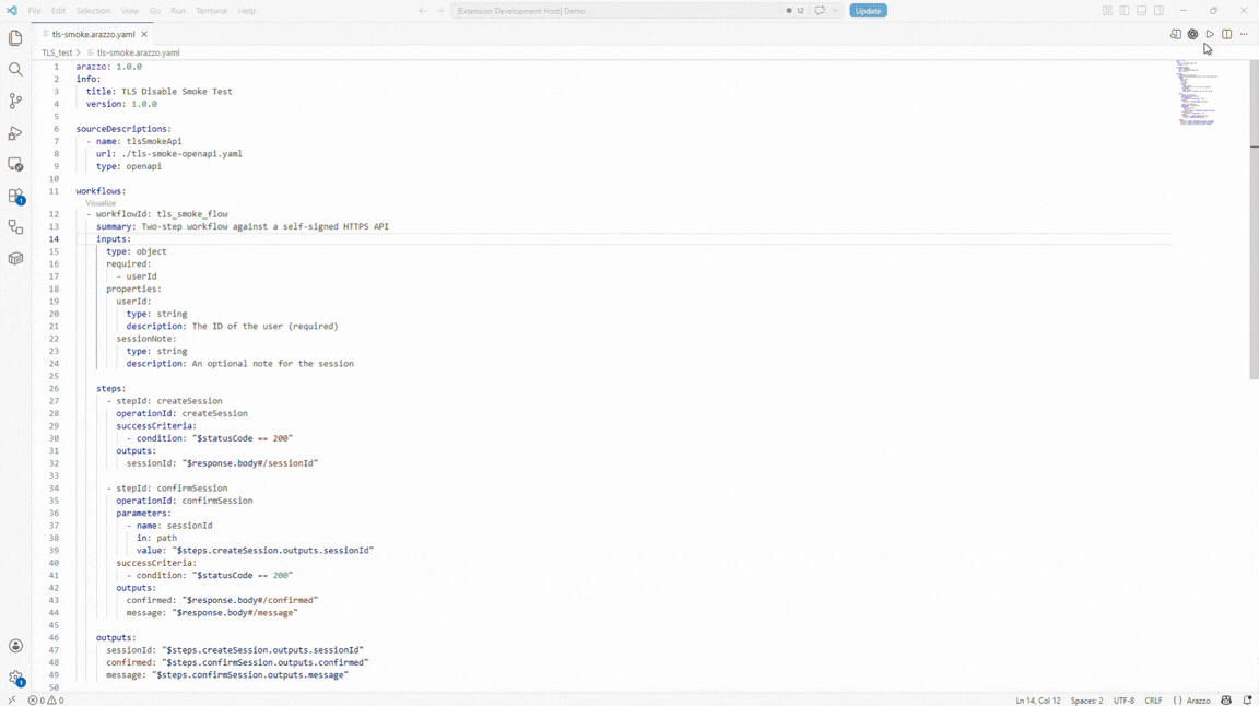 Try with curl Demo