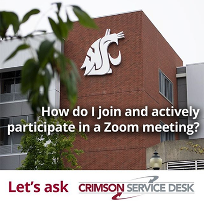 How to join and actively engage in Zoom meetings