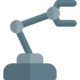 Robot arm logo