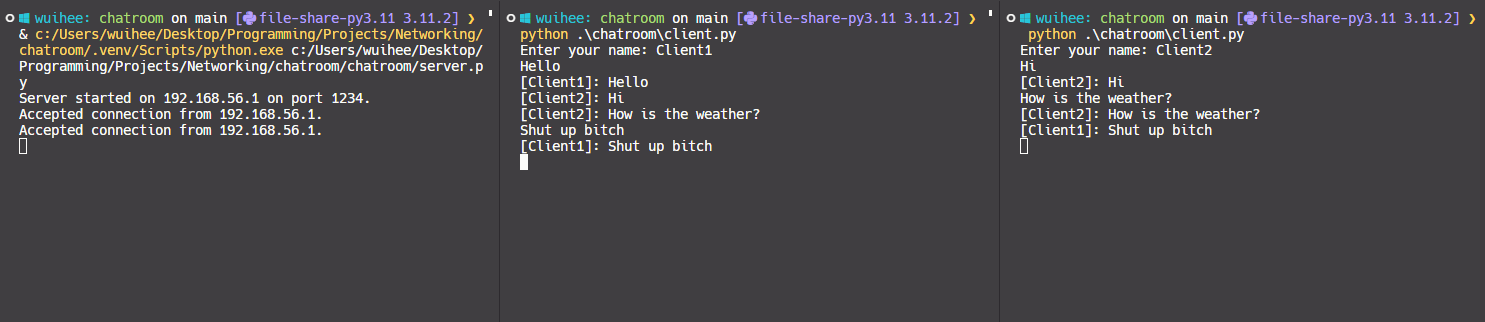 Chatroom Demo