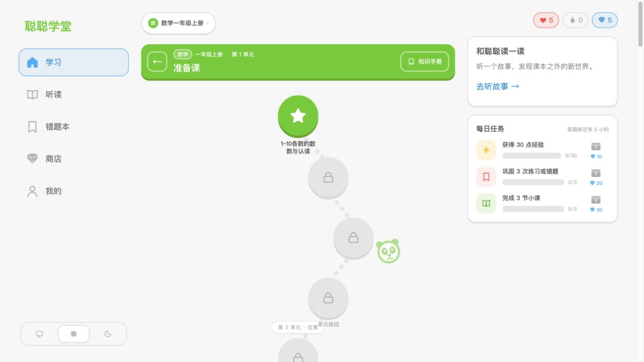 按教材单元展开的数学学习路径