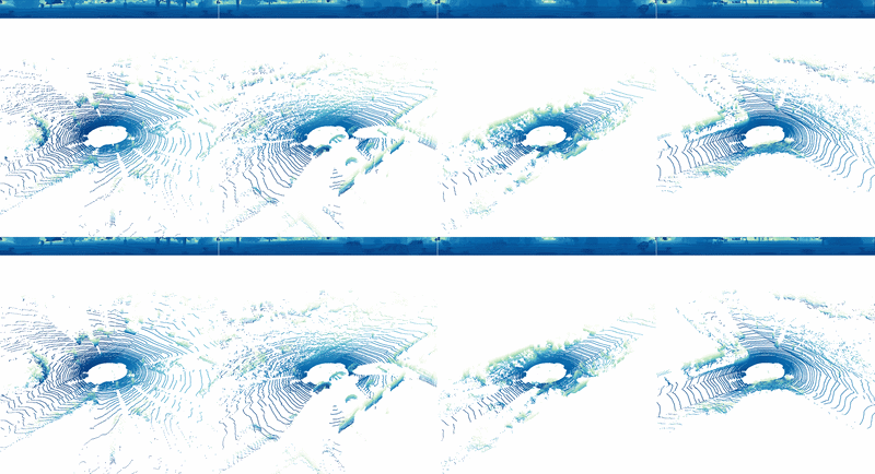 64 line reconstruction and generation