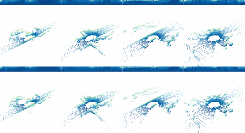 64 line reconstruction and generation