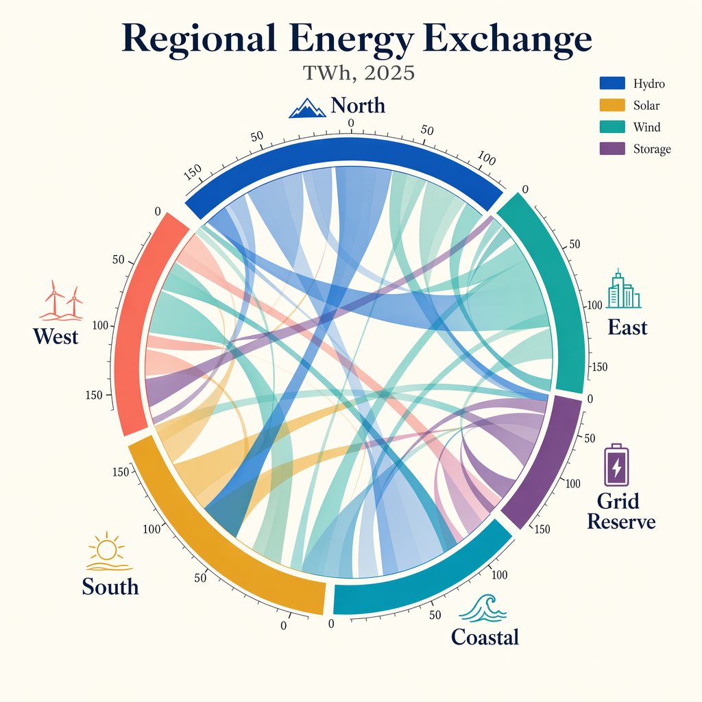 chord diagram energy flows