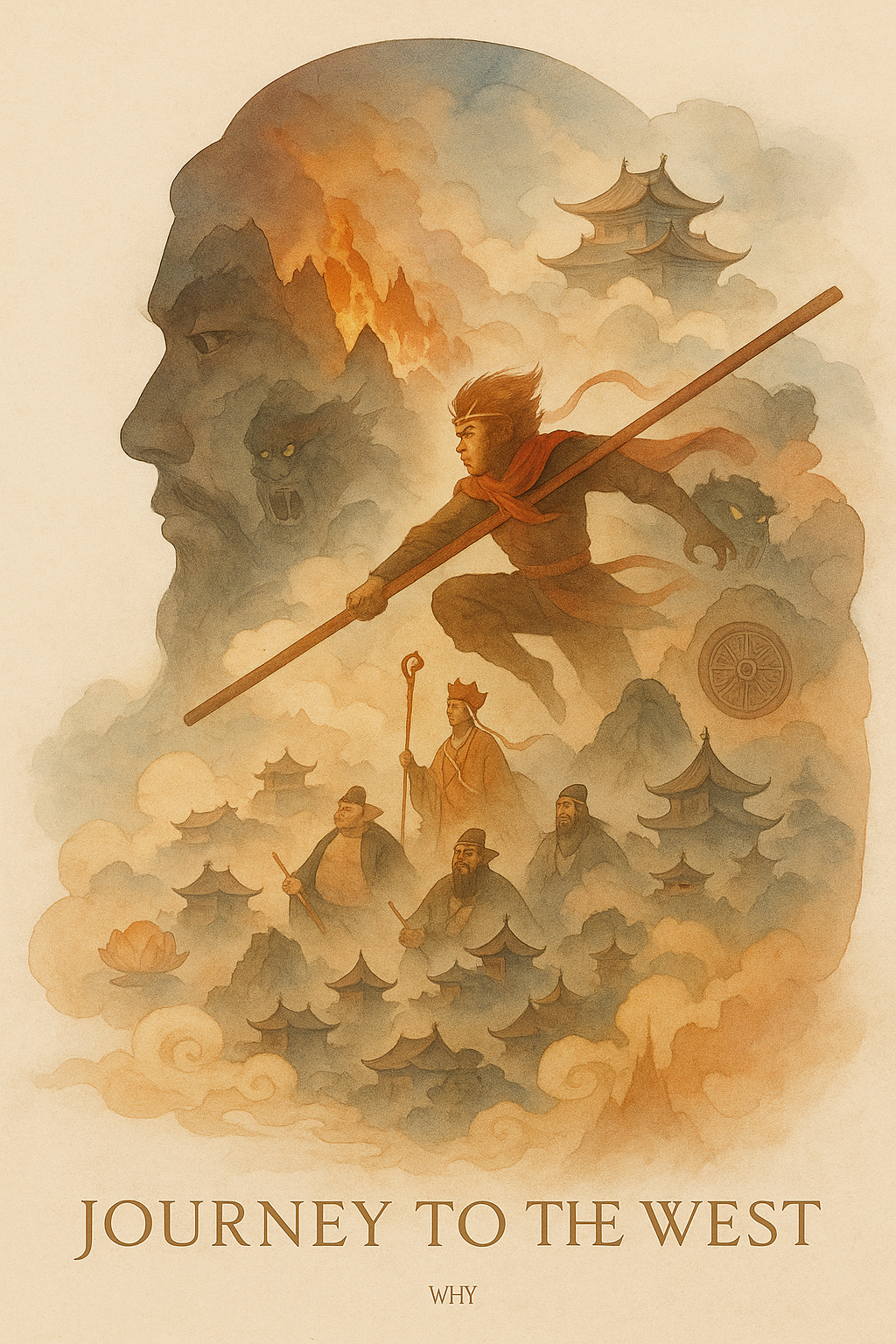 journey west silhouette