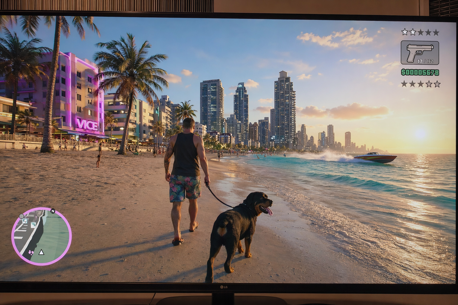 GTA 6 Vice City beach gameplay