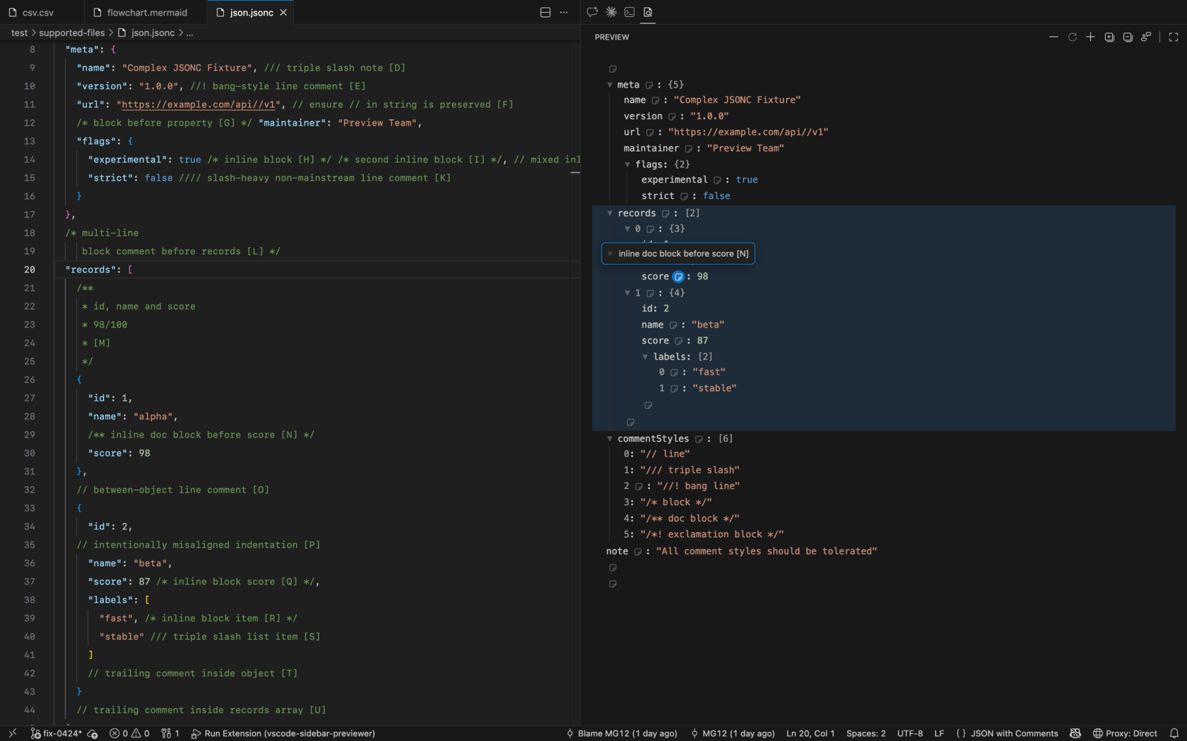 JSON / YAML / TOML / XML