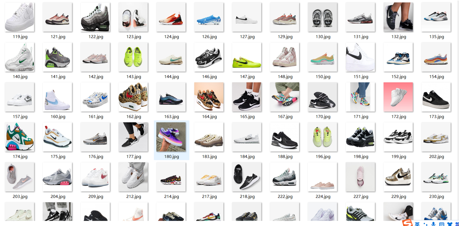 Shoes Example Database GitHub - wwCARww/shoes-classification-CASA0018: CASA0018 Deep Learning ...