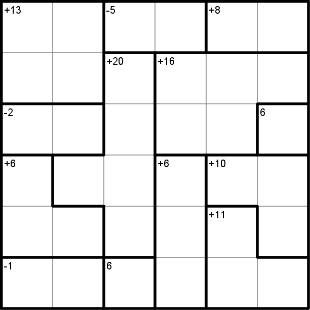 6x6 Puzzle