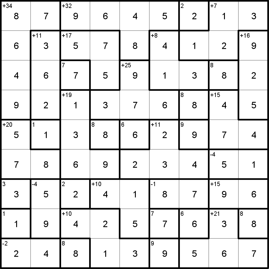 9x9 Puzzle Solution