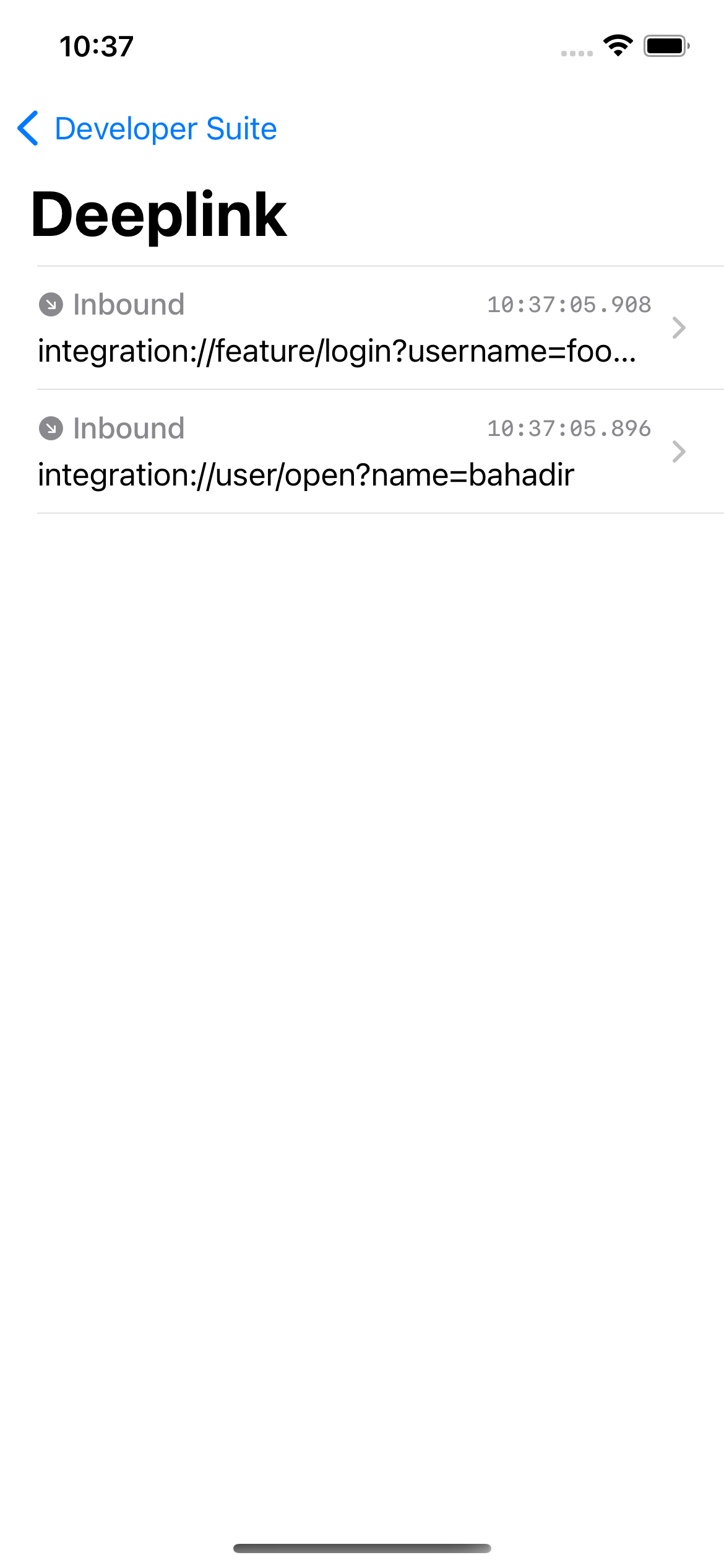 Deeplink