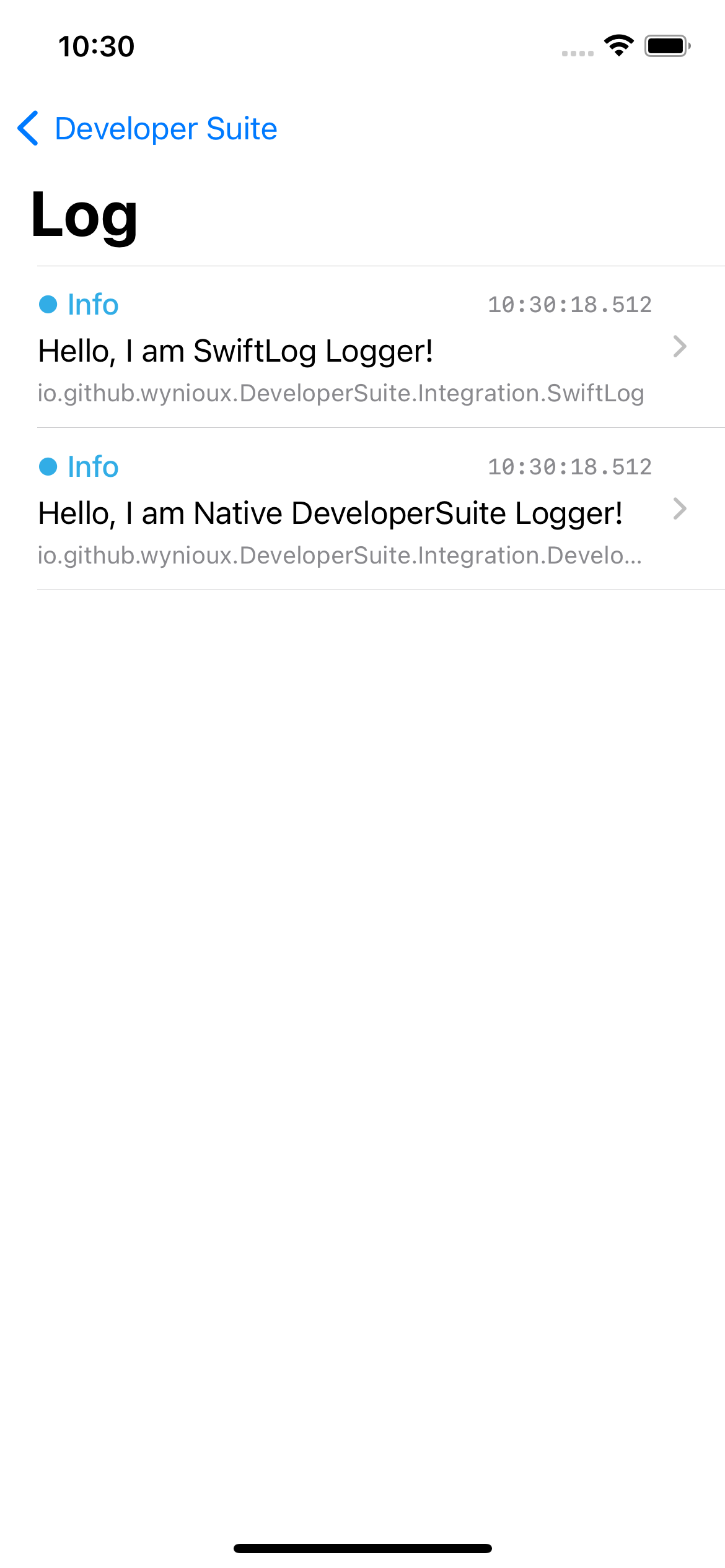 Log