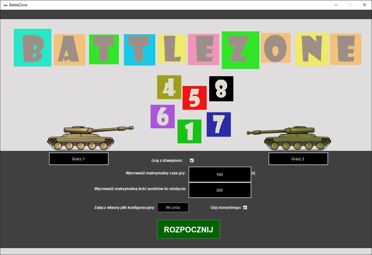 GitHub - wysockif/BattleZone: BattleZone is a desktop multiplayer game ...